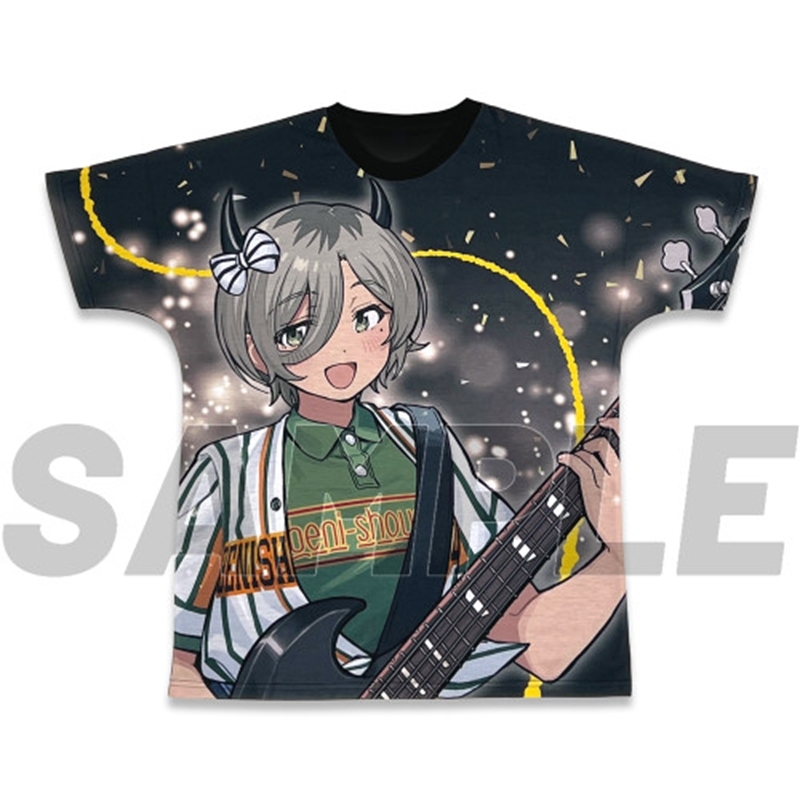 ガールズバンドクライ 描き下ろし ルパ フルグラフィックシームレスTシャツ 運命の華Ver./M - AniSmile