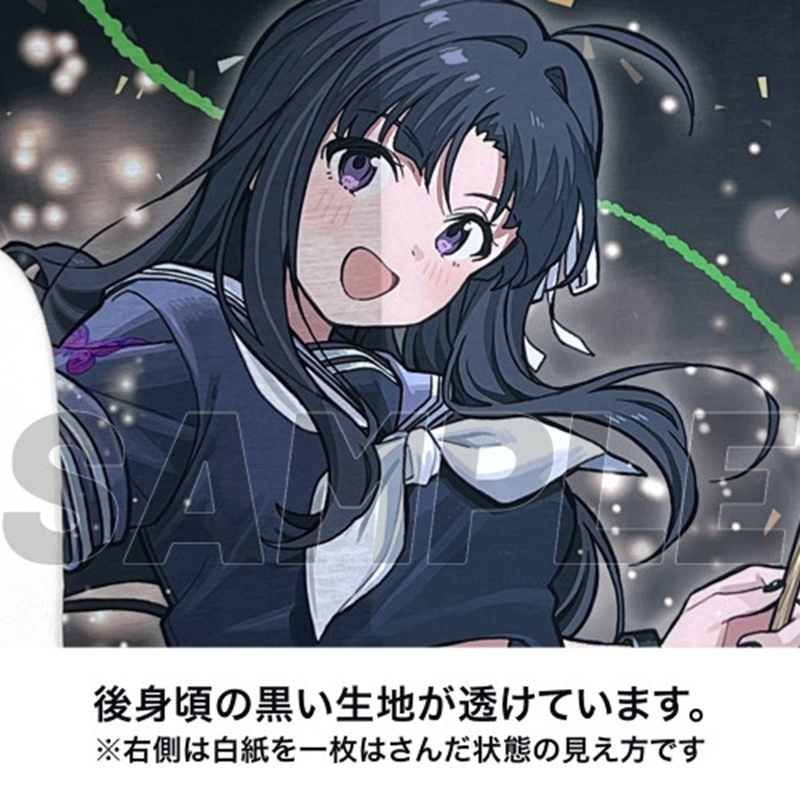 ガールズバンドクライ 描き下ろし 安和すばる フルグラフィックシームレスTシャツ 運命の華Ver./L 图片 3 | AniSmile