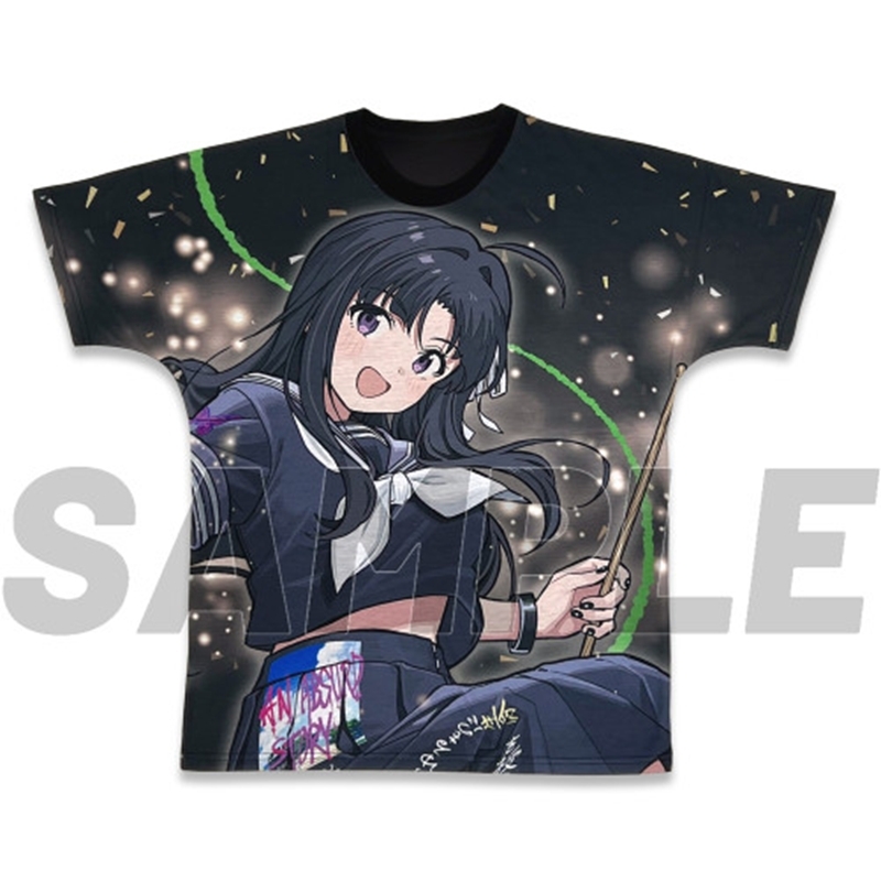 ガールズバンドクライ 描き下ろし 安和すばる フルグラフィックシームレスTシャツ 運命の華Ver./M - AniSmile