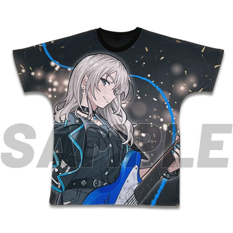 ガールズバンドクライ 描き下ろし 河原木桃香 フルグラフィックシームレスTシャツ 運命の華Ver./XL - AniSmile