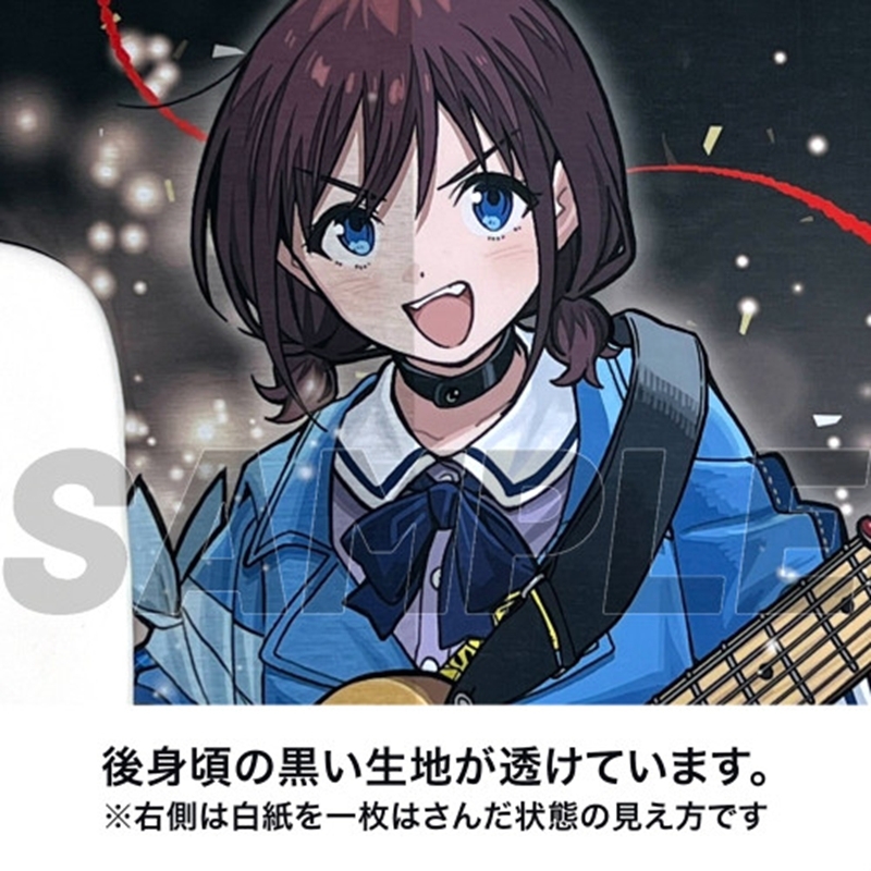 ガールズバンドクライ 描き下ろし 井芹仁菜 フルグラフィックシームレスTシャツ 運命の華Ver./L Image 3 | AniSmile