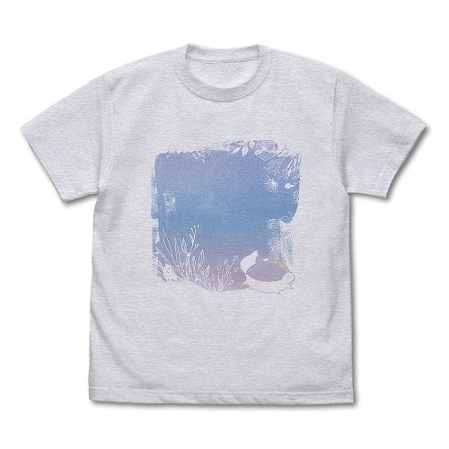 夏目友人帳 うきうきニャンコ先生 Tシャツ/ASH- - AniSmile