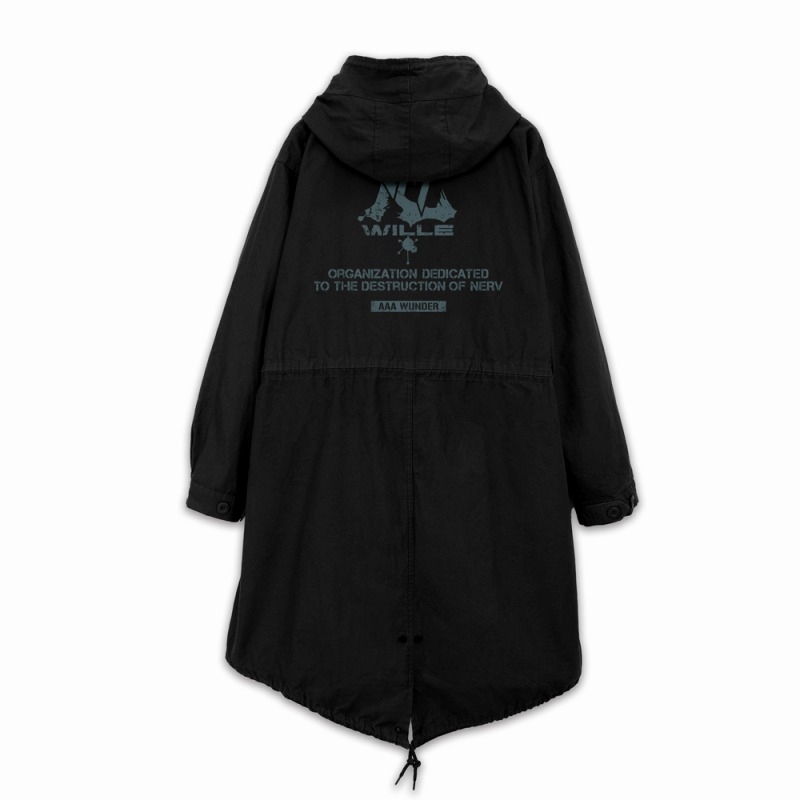 EVANGELION WILLE&AAA Wunder M-51ジャケット/BLACK-M 画像 2 | AniSmile
