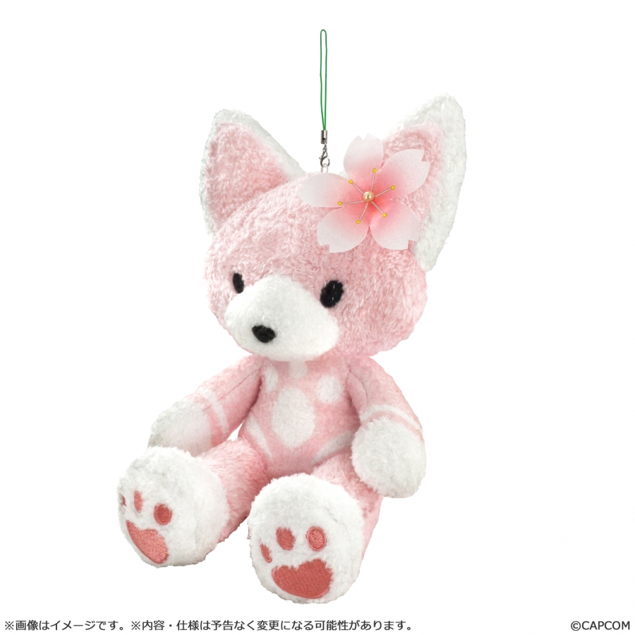モンスターハンターワイルズ アイルーテディ (花舞) - 官方商品图片 | AniSmile