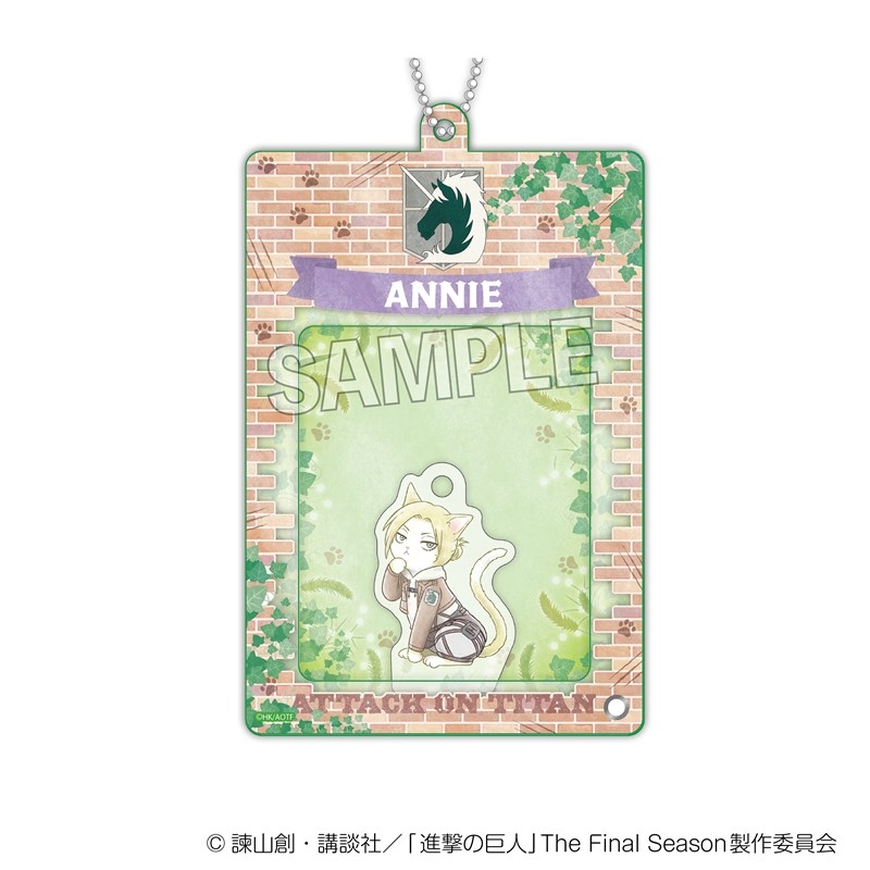 進撃の巨人 憲兵にゃん みにぱけ!~アクリルスタンド~ アニ - AniSmile