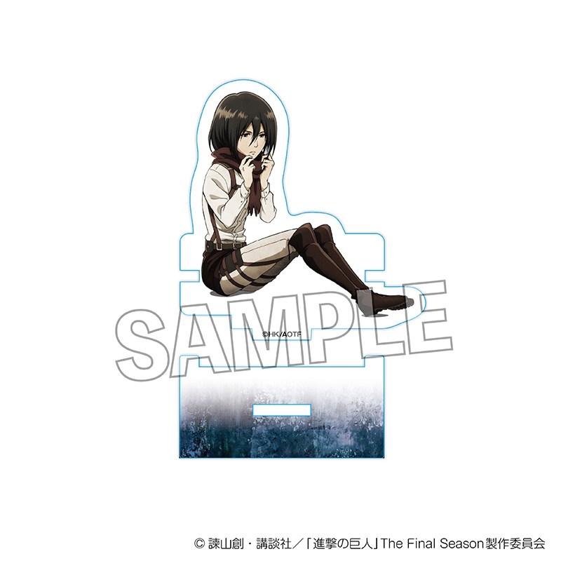 進撃の巨人 ひっかけアクリルスタンド ミカサ - AniSmile