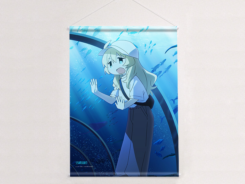 [少女終末旅行]描き下ろしB2タペストリー(ユーリ/水族館)Wスエード 画像 2 | AniSmile