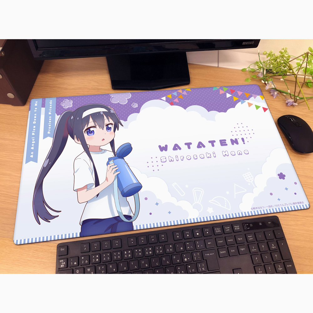 [私に天使が舞い降りた!プレシャス・フレンズ]描き下ろしラバーマット(白咲 花/運動会) 画像 2 | AniSmile