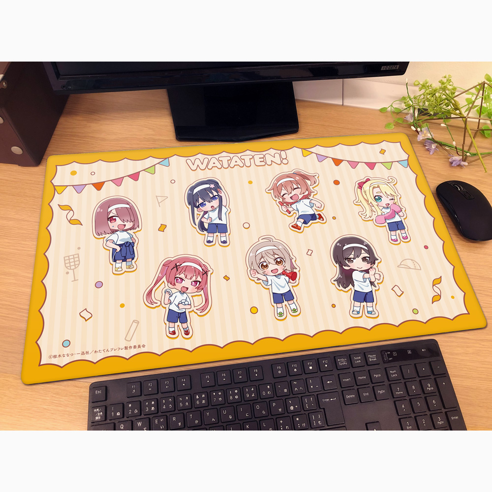 [私に天使が舞い降りた!プレシャス・フレンズ]ラバーマット(ミニキャラ/運動会) 画像 2 | AniSmile