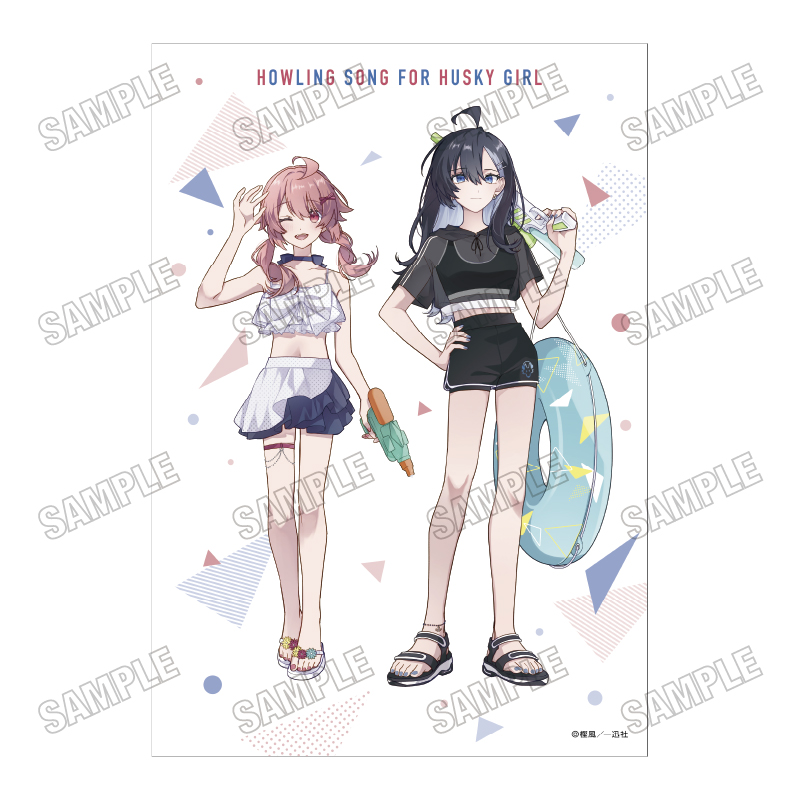『キミが吠えるための歌を、』描き下ろしキャンバスアート - official product image | AniSmile