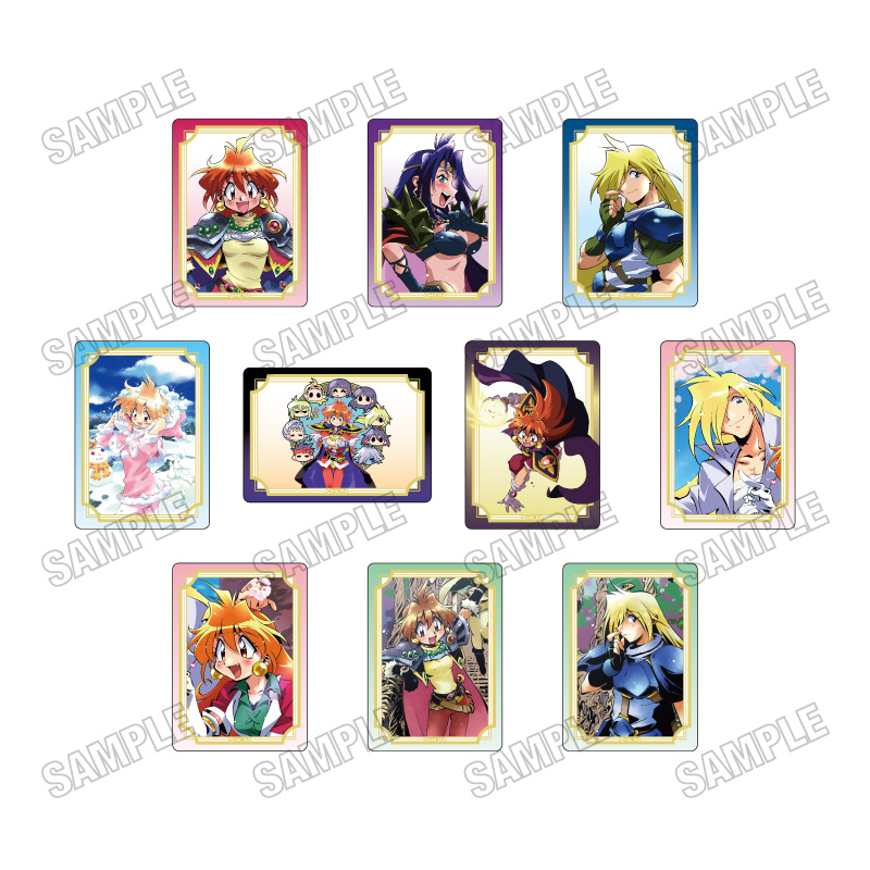 スレイヤーズ クリアカードコレクション - official product image | AniSmile