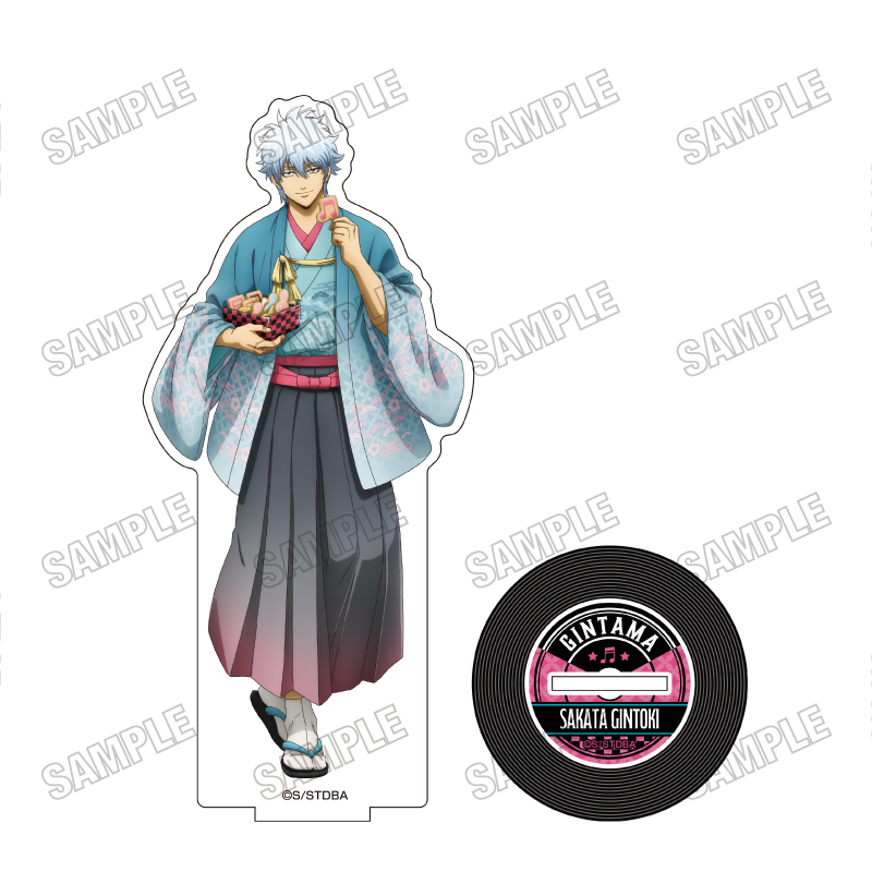 アニメ「銀魂」 BIGアクリルスタンド【MUSICver.】①坂田銀時 - official product image | AniSmile