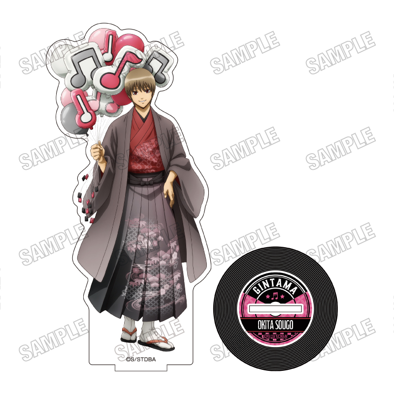 アニメ「銀魂」 BIGアクリルスタンド【MUSICver.】③沖田総悟 - official product image | AniSmile