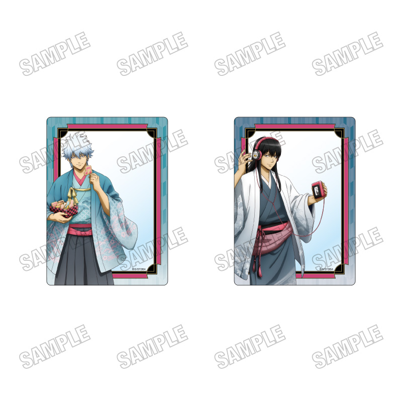 アニメ「銀魂」 クリアカードセット【MUSICver.】【A】 - official product image | AniSmile