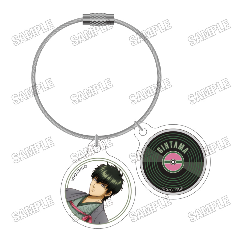 アニメ「銀魂」 ワイヤーアクリルキーホルダー【MUSICver.】②土方十四郎 - official product image | AniSmile