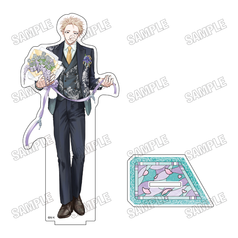 薫る花は凛と咲く 描き下ろしBIGアクリルスタンド ①紬 凛太郎 - official product image | AniSmile