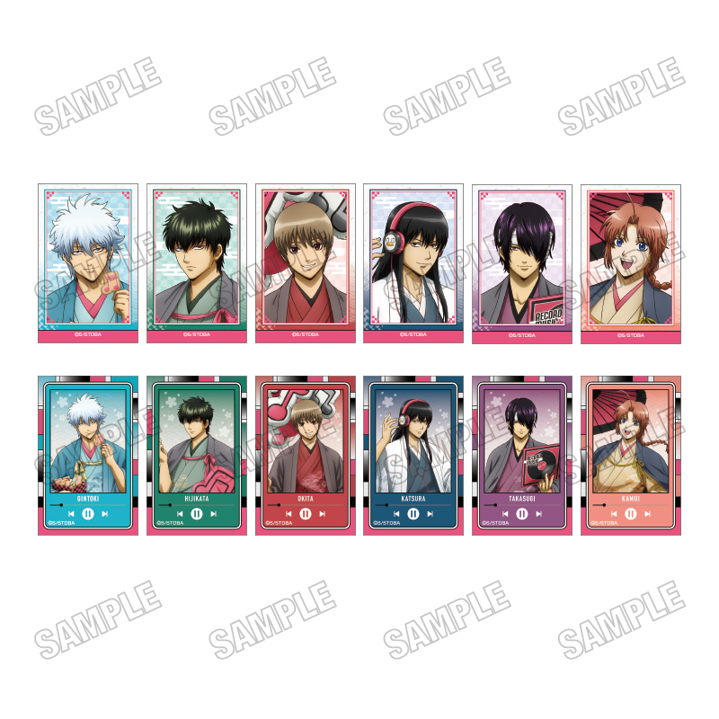 アニメ「銀魂」 ミニフォトカードコレクション【MUSICver.】 - official product image | AniSmile
