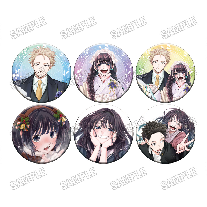 薫る花は凛と咲く 缶バッジコレクション - 公式商品画像 | AniSmile