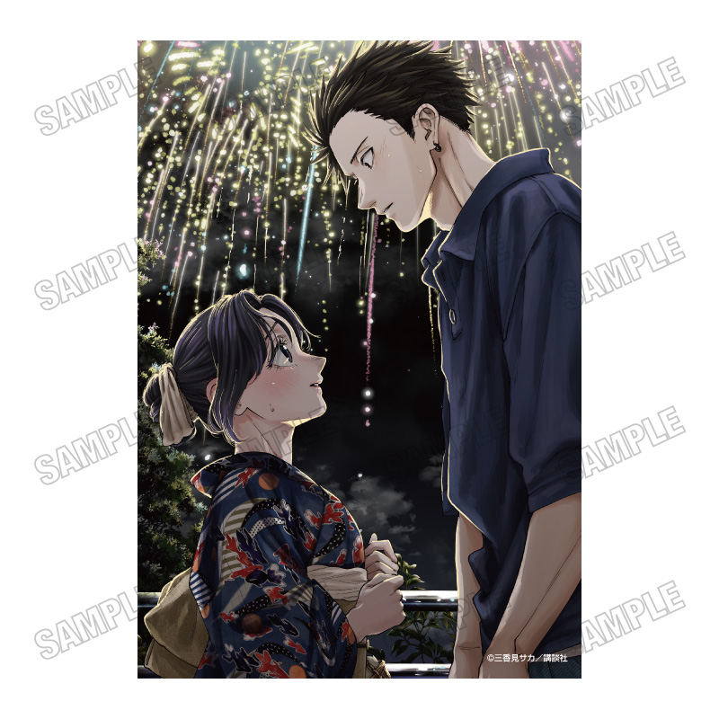 薫る花は凛と咲く キャンバスアート - AniSmile