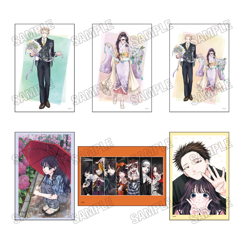 薫る花は凛と咲く イラストカードセット - 官方商品图片 | AniSmile