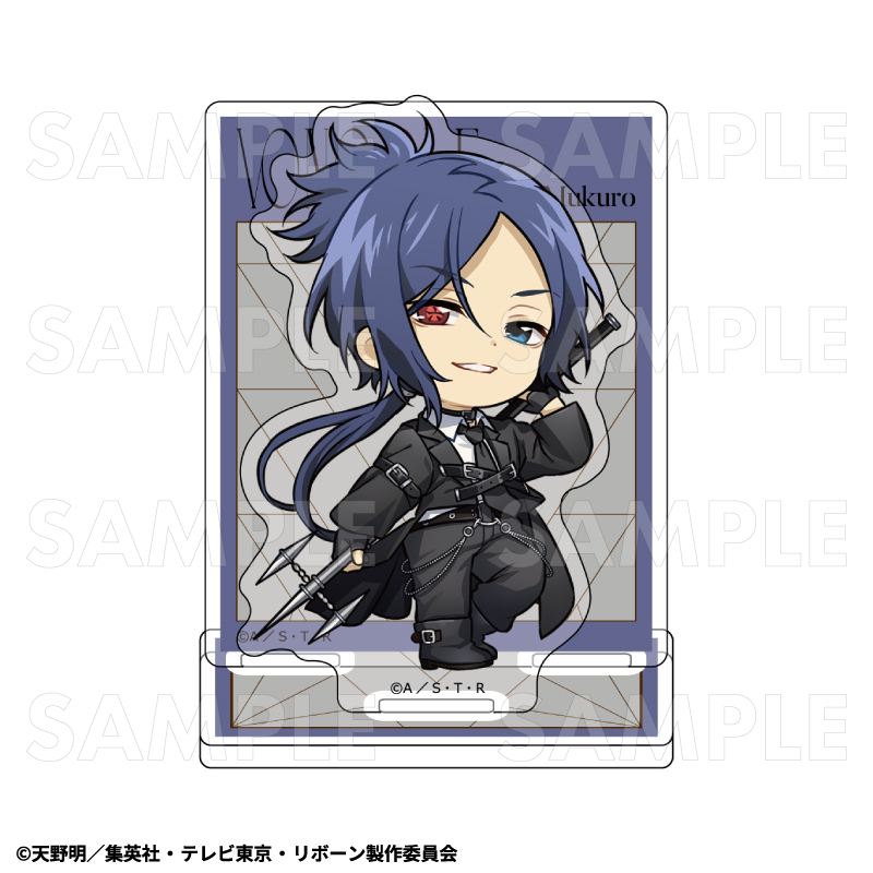 『家庭教師ヒットマンREBORN!』【BATTLE MODE BLACK】ちびキャラver. アクリルスタンド【骸(10年後)】 - AniSmile