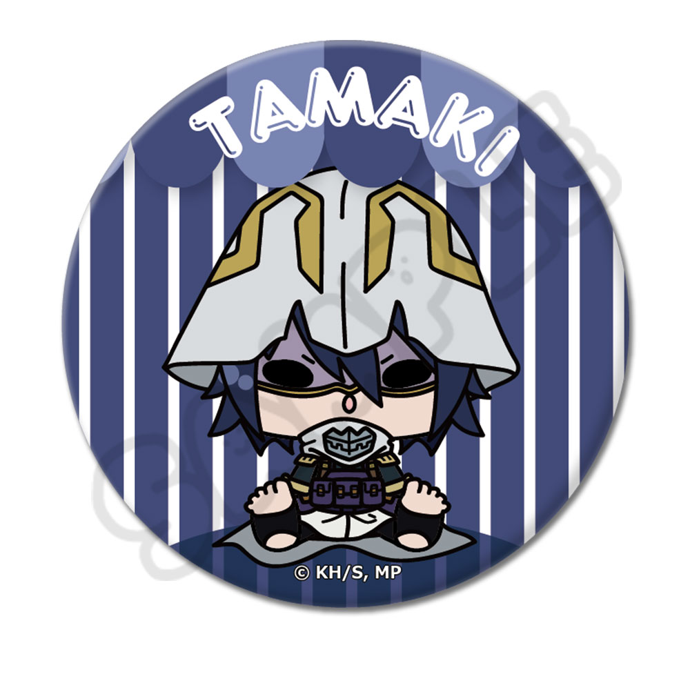 アニメ『僕のヒーローアカデミア』POTEmocho 第5弾 丸形缶バッジ(57mm) PM-CD(天喰環) 画像 2 | AniSmile