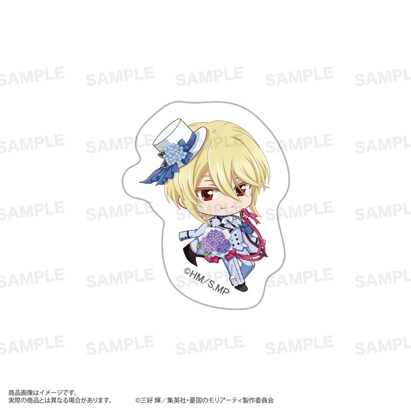 憂国のモリアーティ フレークシール(きゃらほっぴん!)紫陽花ver. 画像 2 | AniSmile