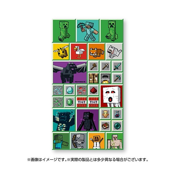 ぺたかくシール ④Minecraft - official product image | AniSmile
