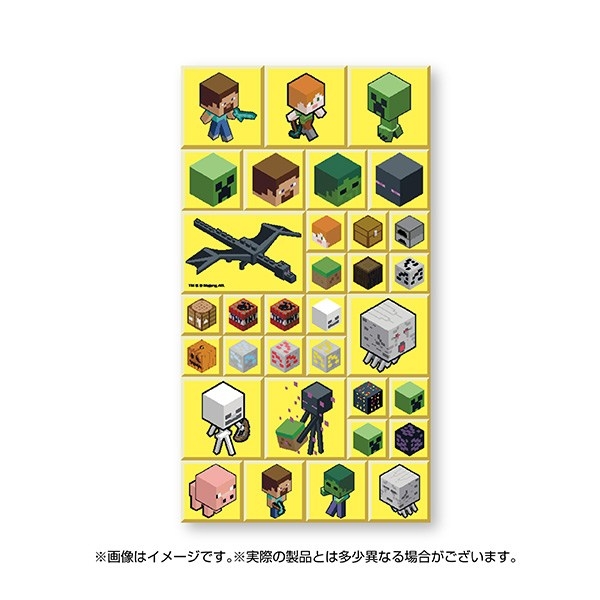 MINECRAFT マインクラフト ぺたかくシール ②Looks 3D! - 官方商品图片 | AniSmile