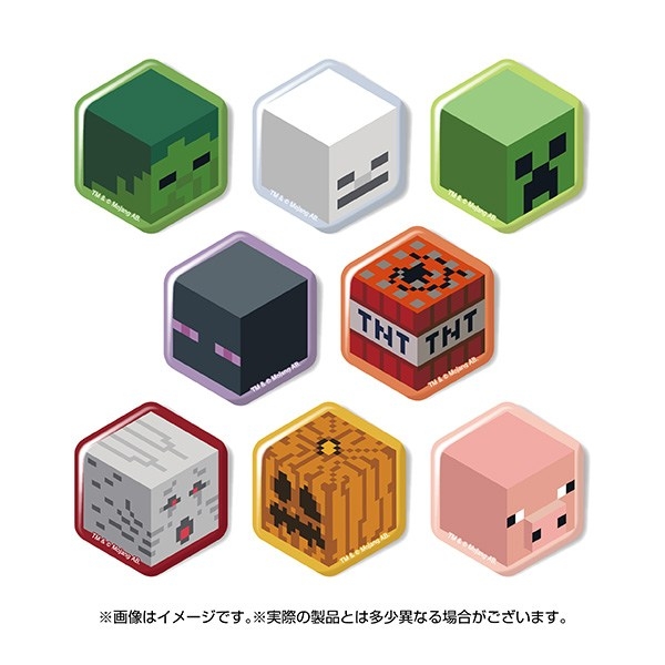 MINECRAFT マインクラフト カンバッジコレクション - official product image | AniSmile