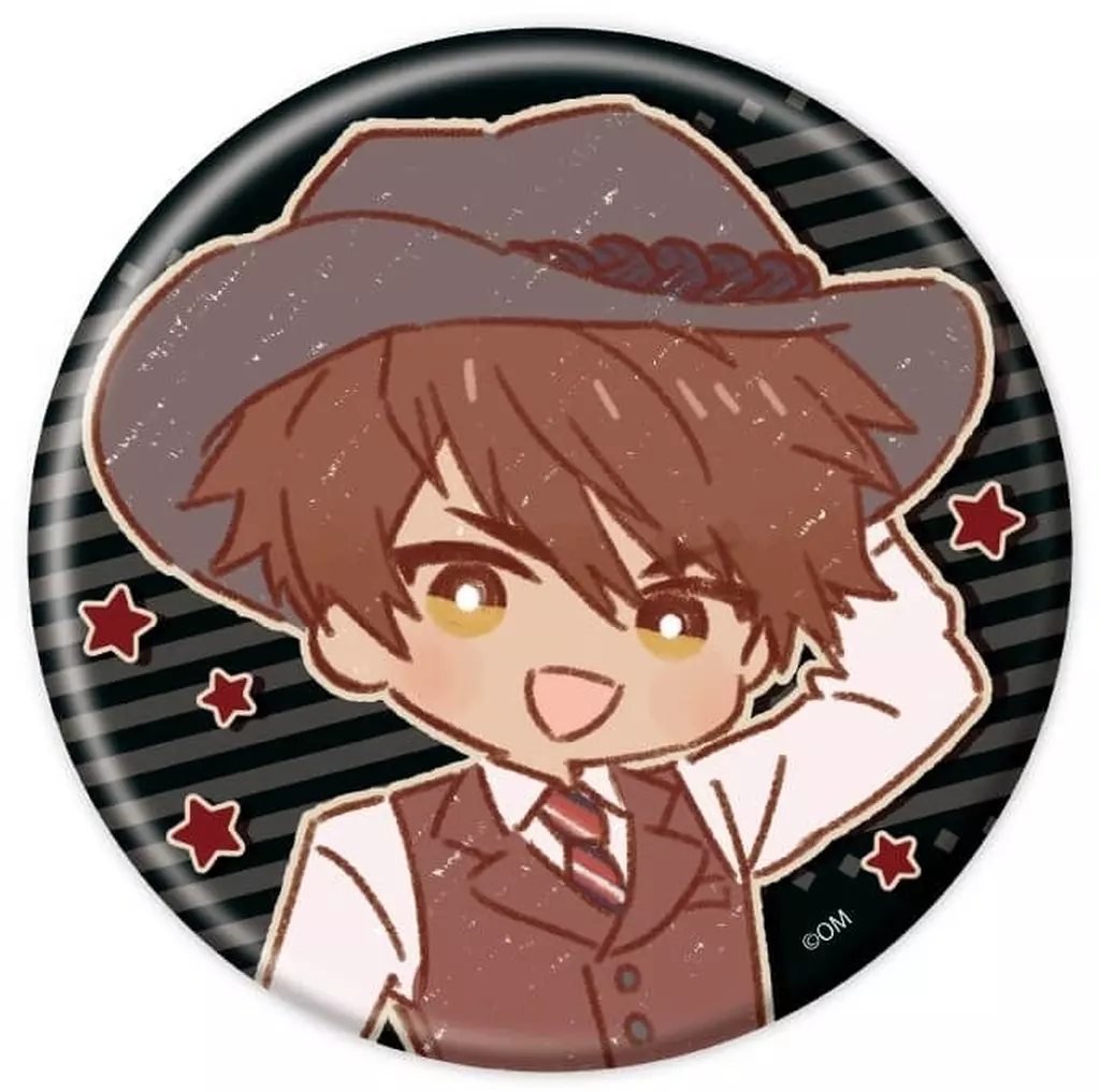 缶バッジ「Obey Me! Nightbringer」20/カウボーイver. ブラインド(全5種)(レトロアートイラスト) - AniSmile