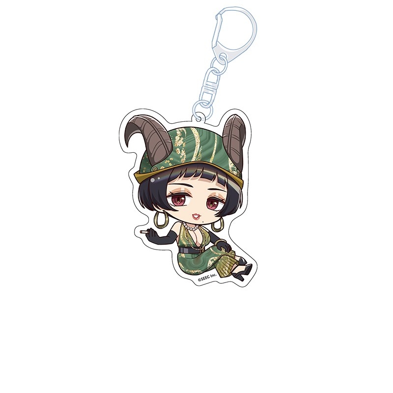 誰ソ彼ホテル -蕾- ぺたん娘アクリルキーホルダー 瑪瑙 - official product image | AniSmile