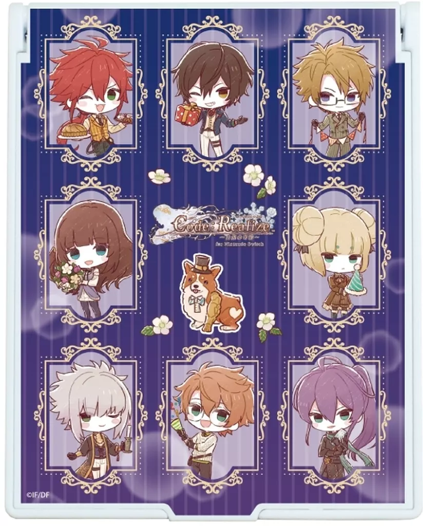 デカキャラミラー「Code:Realize」02/コマ割りデザイン(グラフアートイラスト) - AniSmile