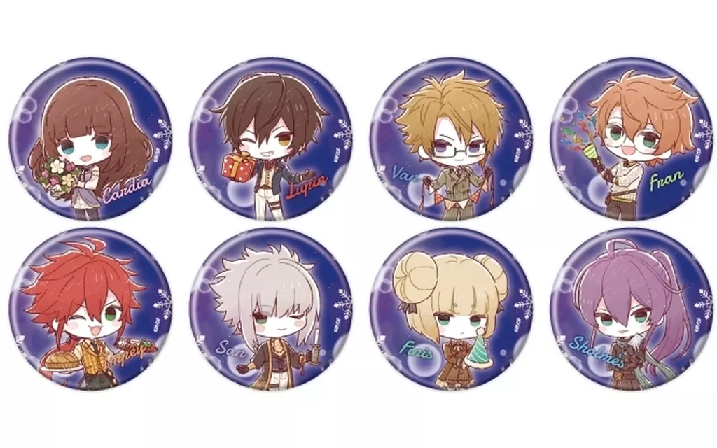 缶バッジ「Code:Realize」02/ブラインド(全8種)(グラフアートイラスト) - AniSmile