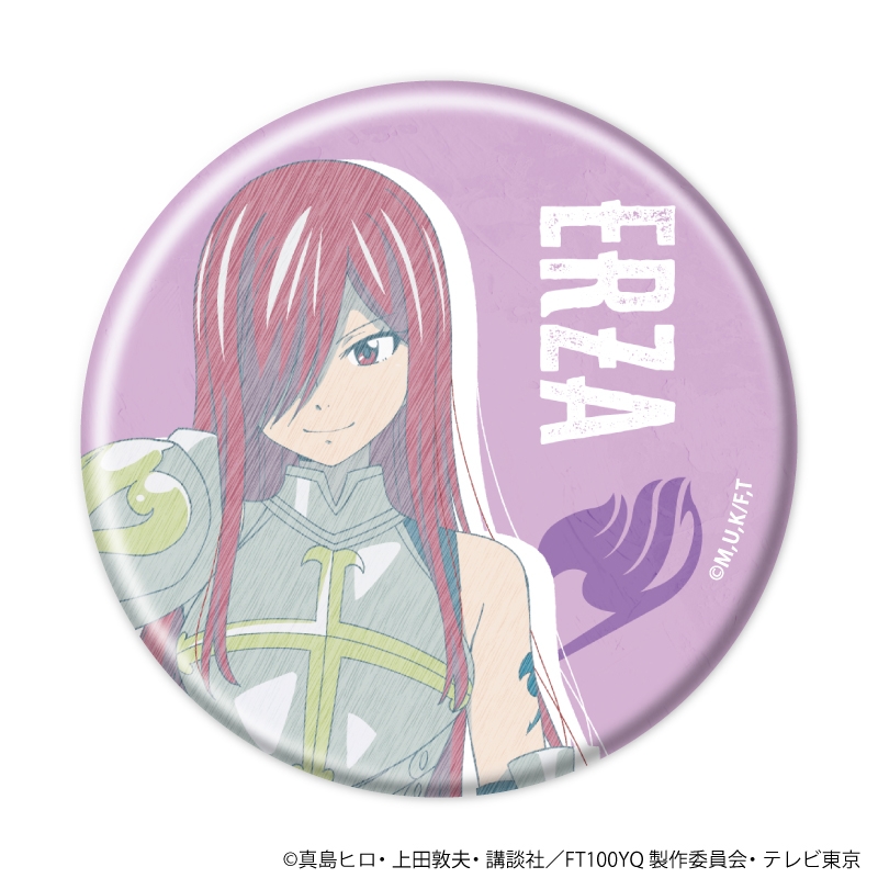 缶バッジ「TVアニメ『FAIRY TAIL 100年クエスト』」02/ブラインド(全5種)(グラフアートスケッチイラスト) 图片 5 | AniSmile