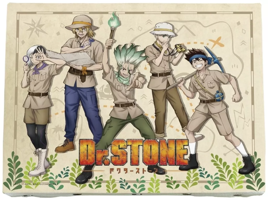 キャンバスボード「Dr.STONE」02/探検家ver. 集合デザイン(描き下ろしイラスト) - official product image | AniSmile