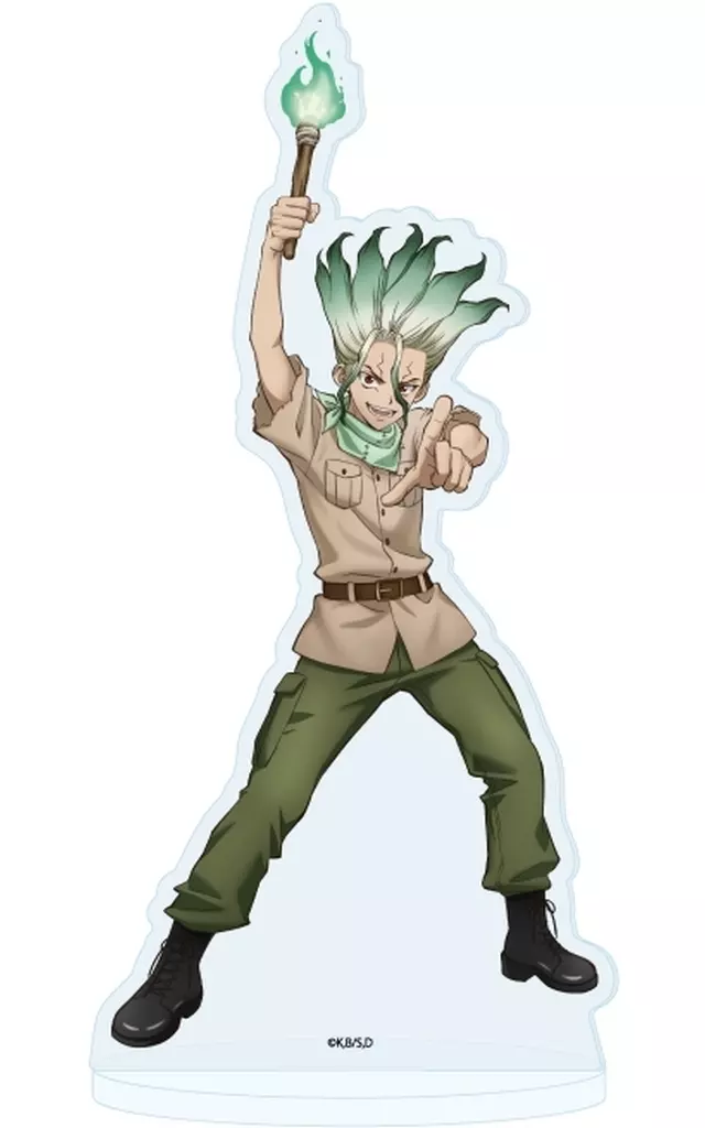 アクリルスタンド「Dr.STONE」54/探検家ver. 石神千空(描き下ろしイラスト) - 官方商品图片 | AniSmile