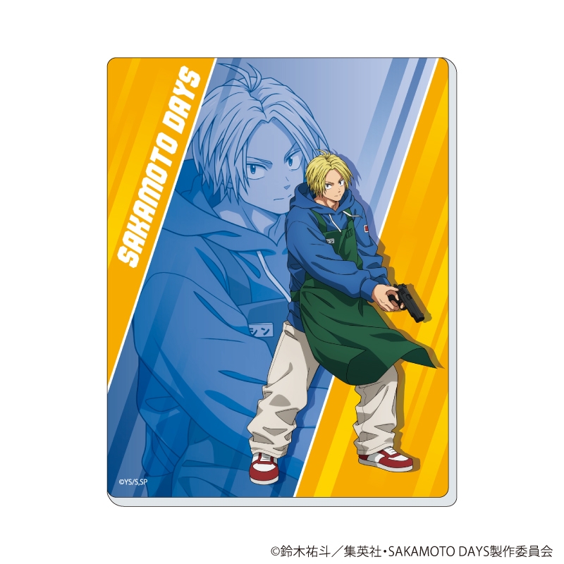 アクリルカード「SAKAMOTO DAYS」02/通常衣装ver. ブラインド(全5種)(描き下ろしイラスト) Image 3 | AniSmile