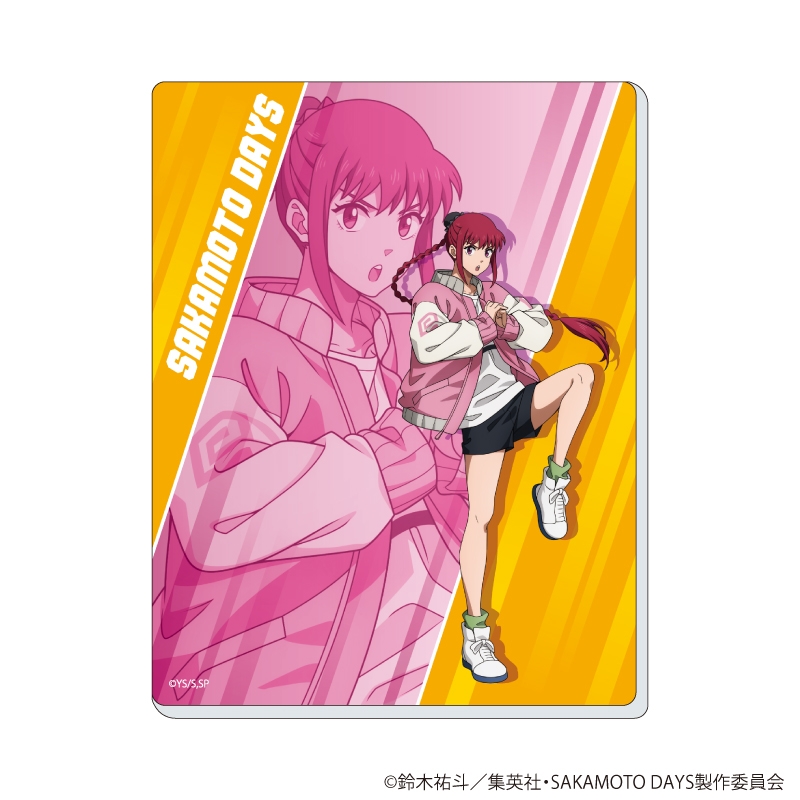 アクリルカード「SAKAMOTO DAYS」02/通常衣装ver. ブラインド(全5種)(描き下ろしイラスト) Image 4 | AniSmile