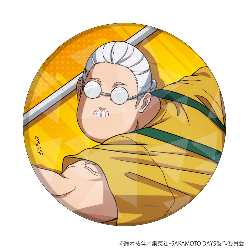 ホログラム缶バッジ(57mm)「SAKAMOTO DAYS」02/通常衣装ver. ブラインド(全5種)(描き下ろしイラスト) 图片 2 | AniSmile