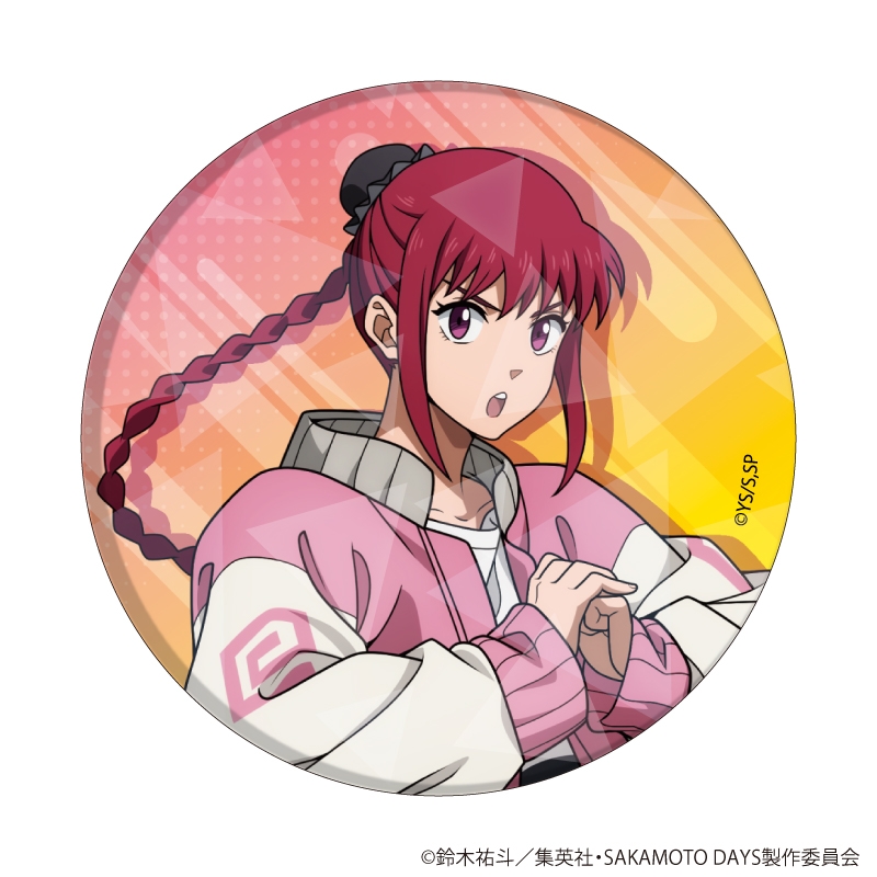 ホログラム缶バッジ(57mm)「SAKAMOTO DAYS」02/通常衣装ver. ブラインド(全5種)(描き下ろしイラスト) 图片 4 | AniSmile