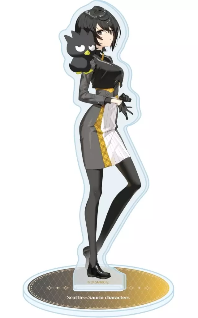 アクリルスタンド「スコッティ×サンリオキャラクターズ」02/バッドばつ丸(コラボイラスト) - 公式商品画像 | AniSmile