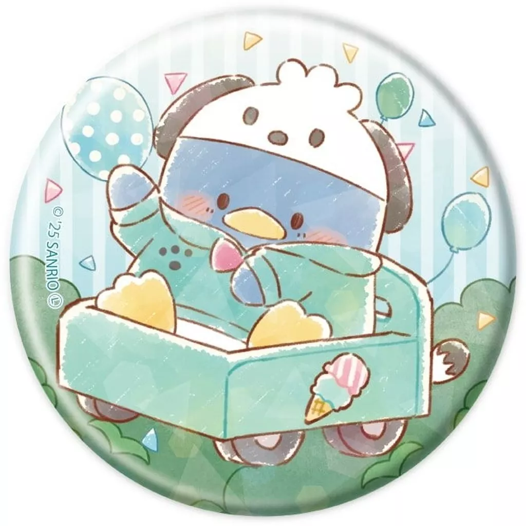 ホログラム缶バッジ(57mm)「はぴだんぶい」01/ブラインド(全6種)(グラフアートイラスト) - 公式商品画像 | AniSmile
