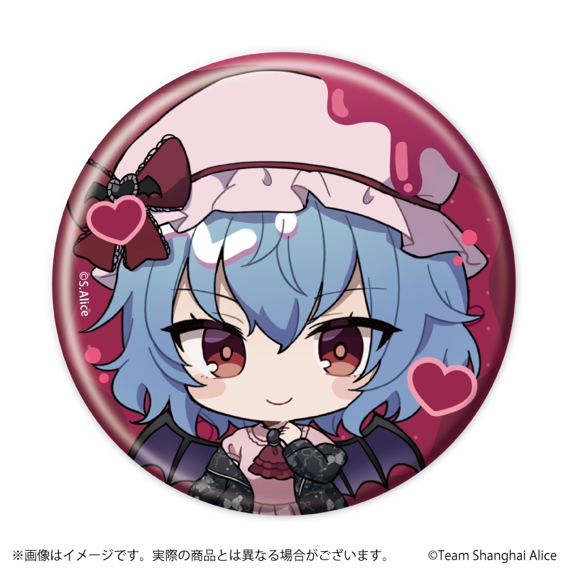 缶バッジ「東方Project」04/病みかわいいver. ブラインド(全6種)(ミニキャライラスト) 画像 2 | AniSmile