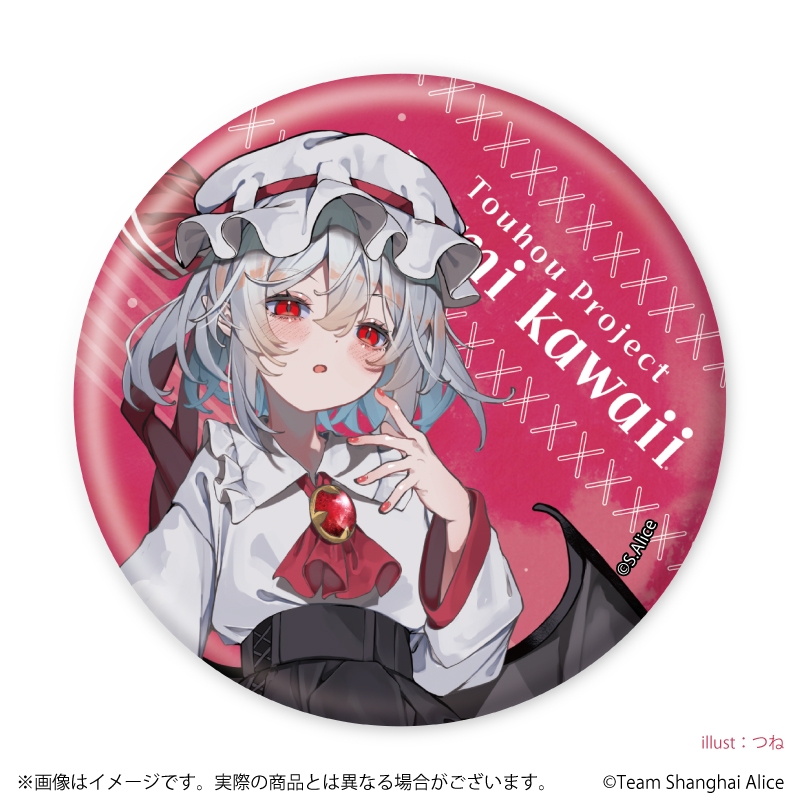 缶バッジ「東方Project」03/病みかわいいver. ブラインド(全6種)(描き起こしイラスト) 画像 2 | AniSmile
