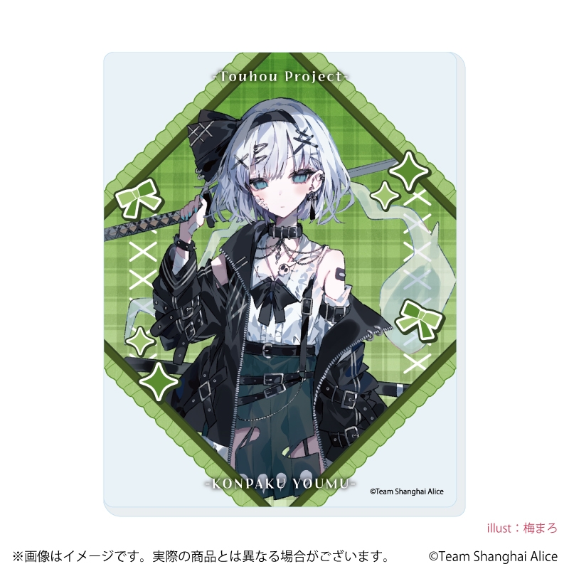 アクリルカード「東方Project」01/病みかわいいver. ブラインド(全6種)(描き起こしイラスト) 画像 5 | AniSmile