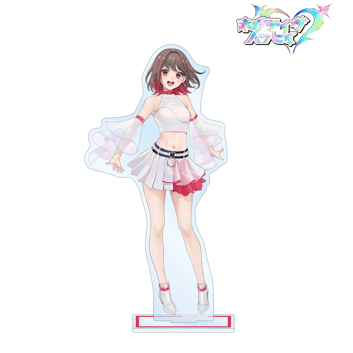 ネガティヴハッピィ ユウヒ アイドル衣装ver. BIGアクリルスタンド 图片 2 | AniSmile
