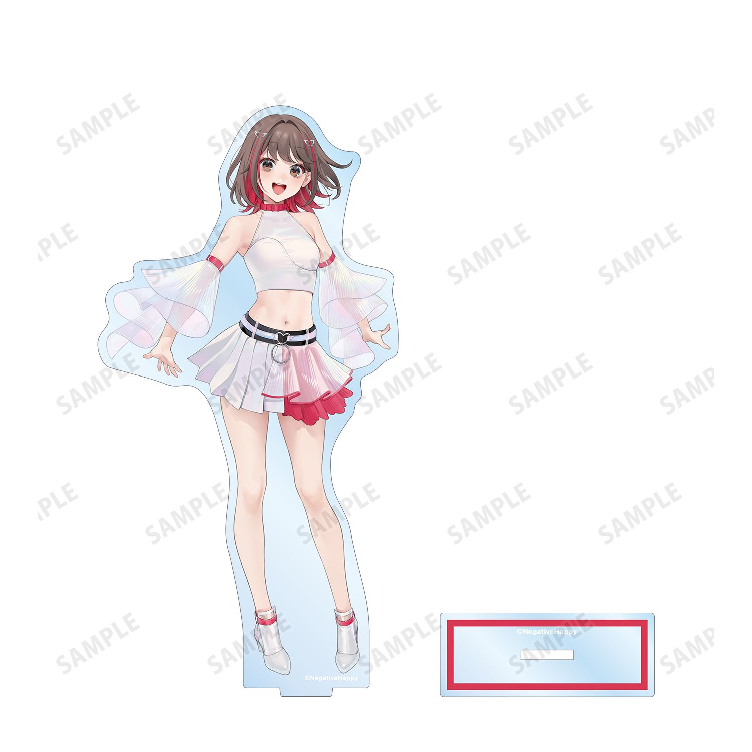 ネガティヴハッピィ ユウヒ アイドル衣装ver. BIGアクリルスタンド 图片 3 | AniSmile