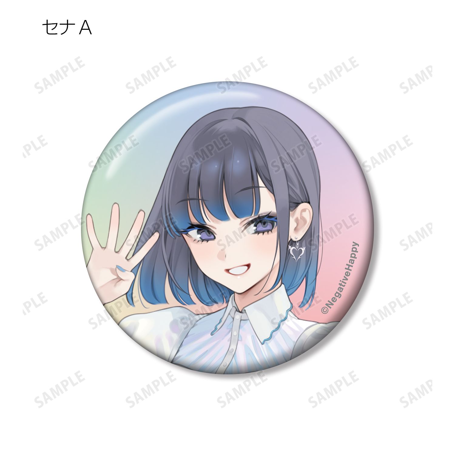 ネガティヴハッピィ トレーディング缶バッジ(単位/単品) 图片 4 | AniSmile