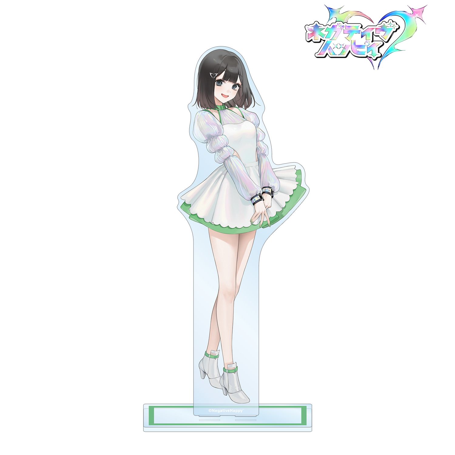 ネガティヴハッピィ マナカ アイドル衣装ver. 特大アクリルスタンド 图片 2 | AniSmile